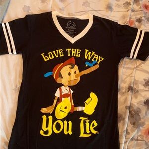 Funny Rihanna song lyric tee shirt T-shirt